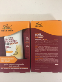 Tiger Balm - Neck & Shoulder rub boost - Non Greasy