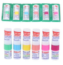 POY-SIAN Menthol Aromatherapy Nasal Inhaler -  Ya dom ยาดม
