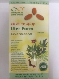 Gui zhi fu ling pian - Uter form