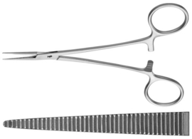 Hemostatic Forceps Straight Clamp Tool 180mm