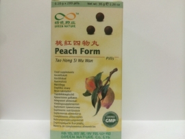 Tao hong si wu wan - Peach form