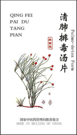 Qing Fei Pai Du Pian - 清肺排毒片 - Pulmo-detox form