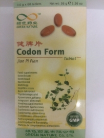 Jian pi pian - Codon form