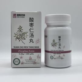 Suan Zao Ren Tang Wan - Zizyphus Form - 酸棗仁湯丸