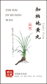 Zhi bai di huang wan - Eight form - 知柏地黄丸