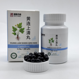 Huang Lian Shang Qing Wan - Coptis Form - 黃連上清丸