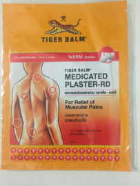 Tiger Balm Plasters Warm 1 pack 3pc 10cmx14cm