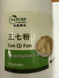San Qi Fen  - Notoginseng Radix Et Rhizoma Powder - 三七 粉