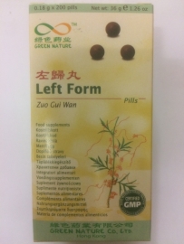 Zuo gui wan - Left form