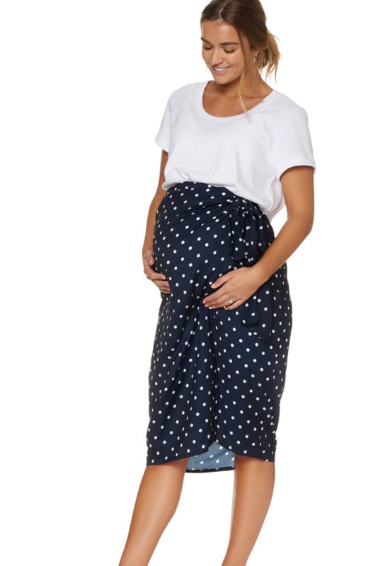 wrap skirt maternity