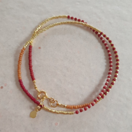 Terri Necklace // Red Gold