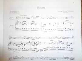 Telemann, Georg Philipp - Sonata G-dur