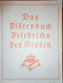 Grossen, Fredrich dem & Johann Joachim Quant - Das Flotenbuch