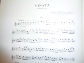 Purcell, Daniel - Sonata for Flute and Bass