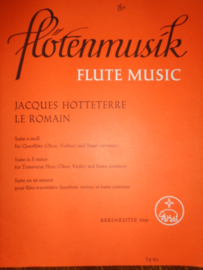 Hotteterre le Romain, Jacques - Suite e-moll