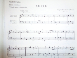 Hotteterre le Romain, Jacques - Suite e-moll