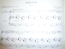 Fauré, Gabriel - Berceuse for flute and piano