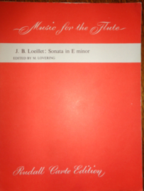 Loeillet, Jean Baptiste - Sonata in E minor
