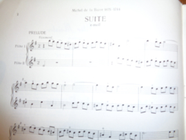 Barre, Michel de la - Suite in E-moll