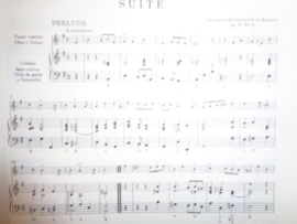 Hotteterre le Romain, Jacques - Suite e-moll