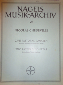 Chedeville, Nicolas - Zwei Pastoral-Sonaten fûr zwei Querfloten