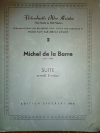 Barre, Michel de la - Suite in E-moll