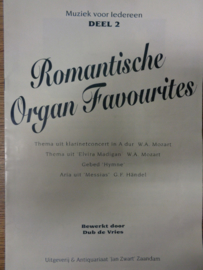 Vries, Dub de - Romantische Organ Favourites