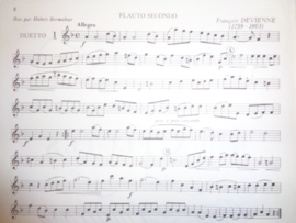 Devienne, Francois - Six duos pour deux flutes