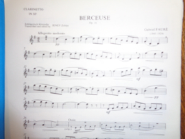 Fauré, Gabriel - Berceuse for flute and piano