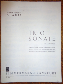 Quantz, Johann Joachim - Triosonate in c-moll