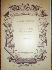 Hotteterre, Jacques - Suite D-dur fûr Flote und Generalbass