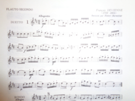 Devienne, Francois - Six duettinos pour deux flutes