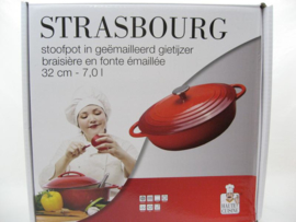 Gietijzeren braadpan 32 cm Strasbourg