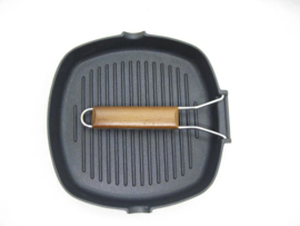 Grillpan Inductie 24x24 cm