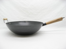 Wok 35 cm Plaatstaal