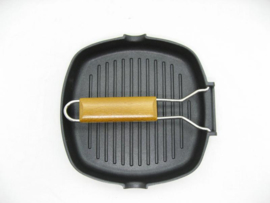 Grillpan Inductie 20x20 cm