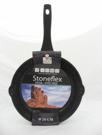 Koekenpan 28 cm Stoneflex