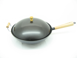 Wok 35 cm Plaatstaal