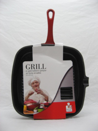 Gietijzeren grillpan 24x24 cm, Haute Cuisine