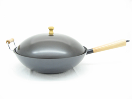 Wok 35 cm Plaatstaal