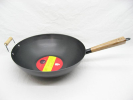 Wok 35 cm Plaatstaal