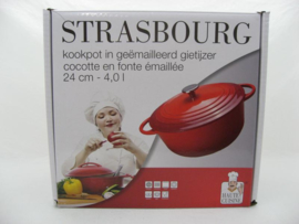 Gietijzeren braadpan 24 cm Strasbourg