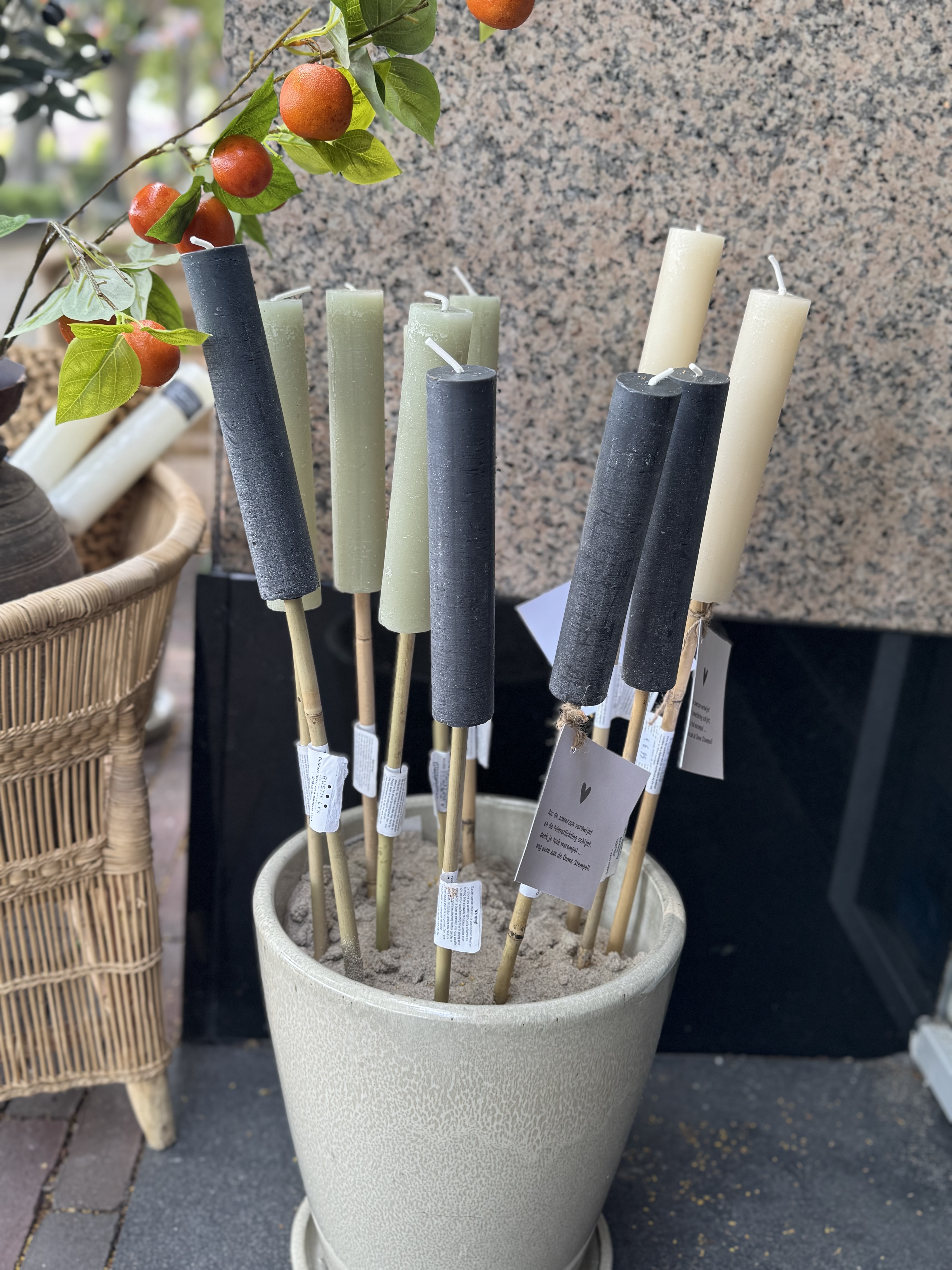 Tuinfakkel - zwart