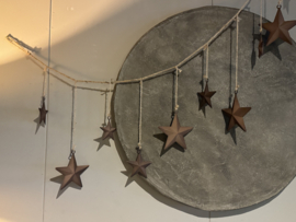 Metalen kerstslinger 150cm.