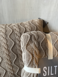 Plaid en kussen silt