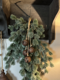 Metalen bollen toef 50cm.