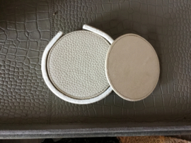Chamada beige onderzetters