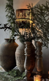 Wandlamp Leren lussen aura Peeperkorn