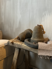 Houten bel /klok - luksa