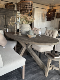 Ovale eettafel Adina - luksa